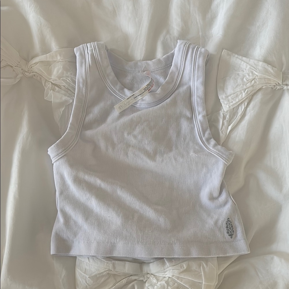 Fp white tank top